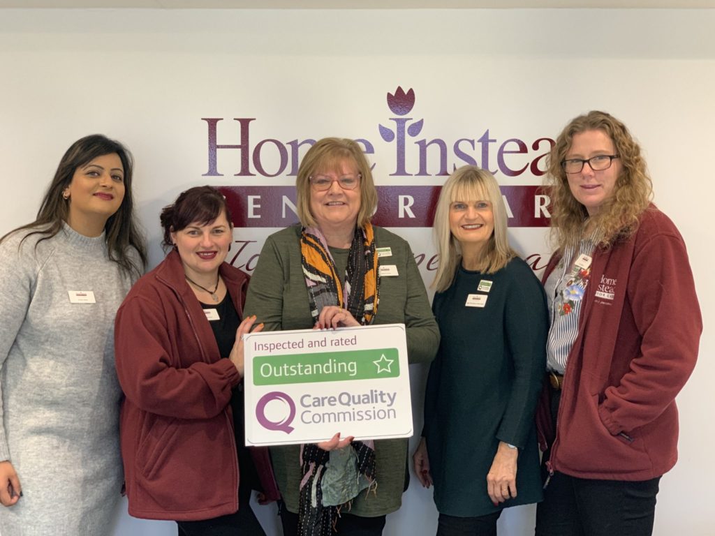 Double ‘Outstanding’ Home Instead franchise achieves perfect score