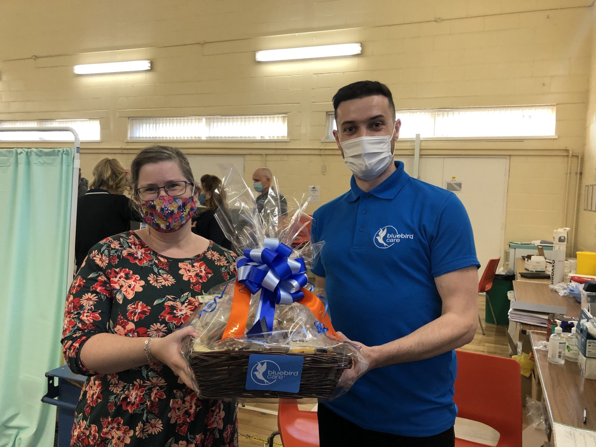 Bluebird Care franchises deliver thank you gifts to recognise NHS