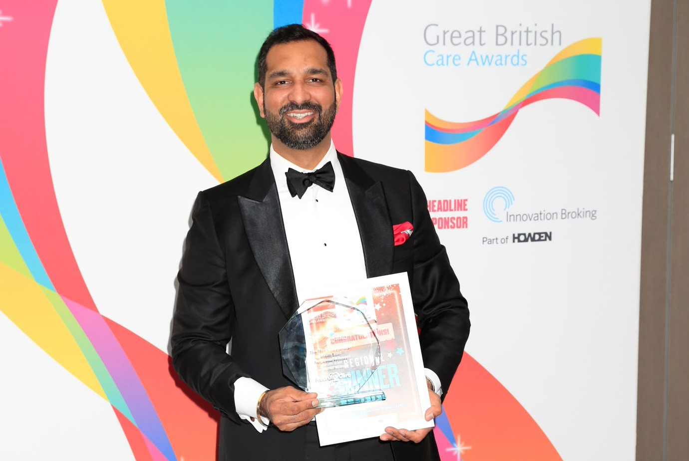 Walfinch CEO wins recruitment award at Great British Care Awards